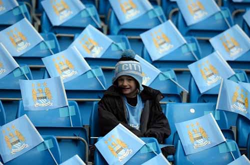 Fans Manchester City.