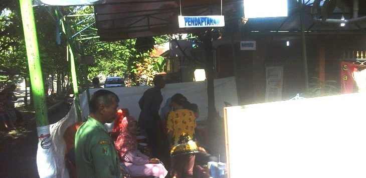 Suasana TPS 22 di Komplek 
Soreang Indah Desa Cingcin, Kecamatan Soreang, Kab. Bandung