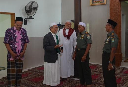 Silaturahmi Danrem dengan Ulama.