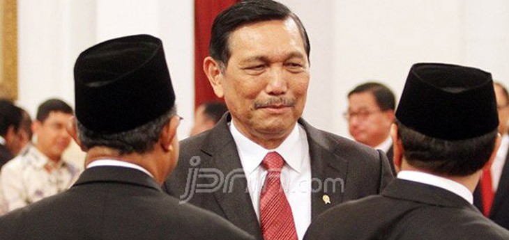 Menteri Koordinator Politik Hukum dan Keamanan Luhut Binsar Pandjaitan. FOTO: DOK.JPNN.com