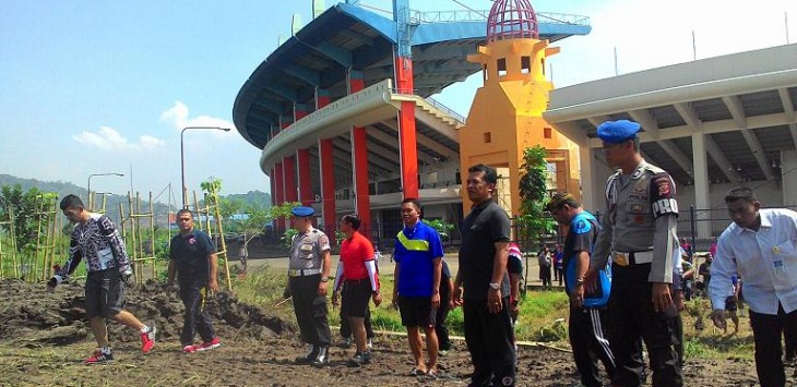 Kapolda tinjau Stadion Si Jalak Harupat