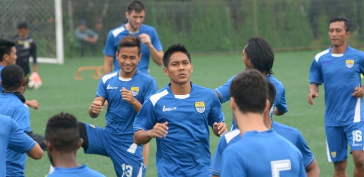 Latihan Tim Persib.(ferry)