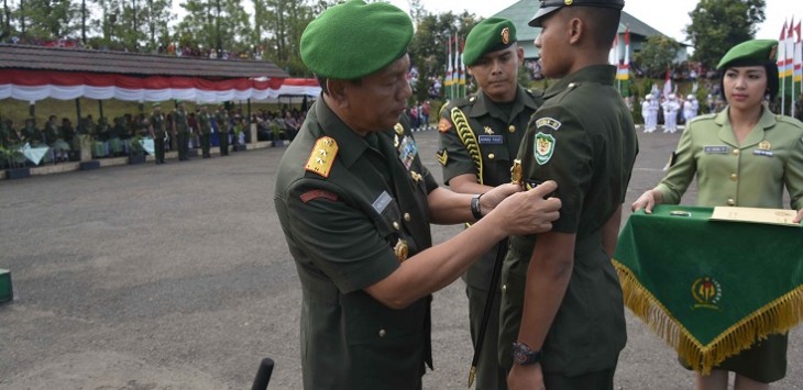 Penutupan pendidikan Pertama Bintara I 2015