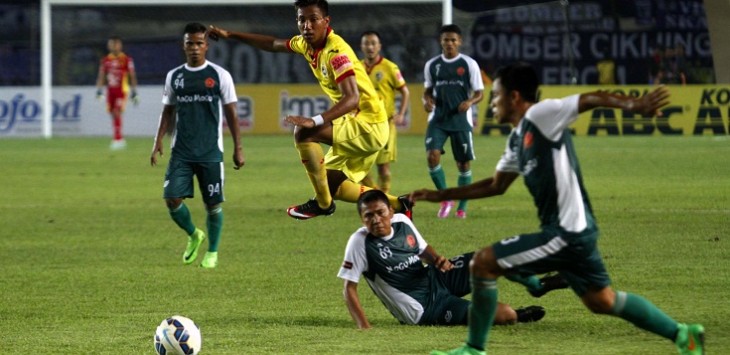 Sriwijaya Vs PS TNI Skor 2-1_Khairizal Maris_