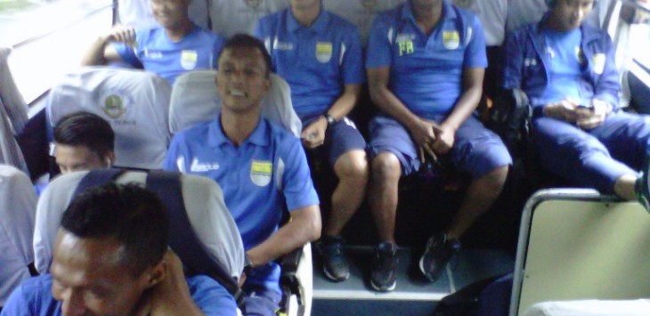 Tim Persib boyongan ke Balikpapan. (ferry)