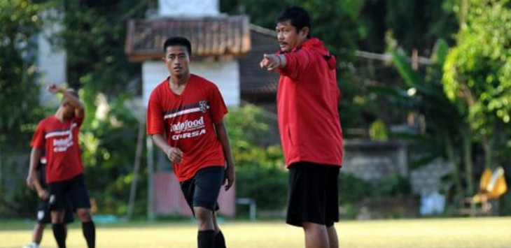 Pelatih Bali United Indra Sjafri istirahatkan total seluruh pemain Bali United. Foto: Istimewa for JPNN