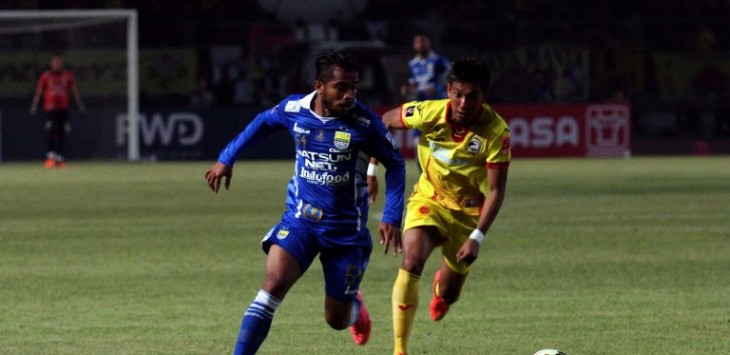 Zulham Zamrun saat berlaga bersama Persib Bandung