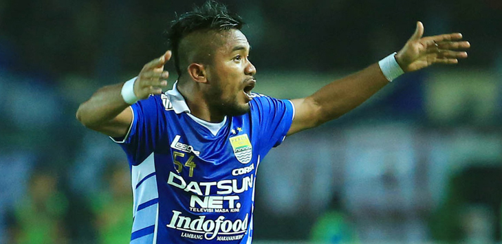 Zulham Zamrun saat berkostum Persib Bandung