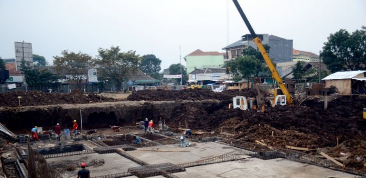 Pembangunan Pasar Atas Barokah Kota Cimahi