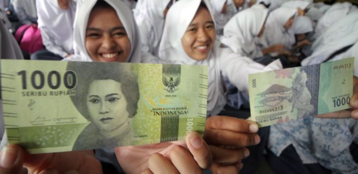 Sosialisasi dan edukasi mata uang rupiah NKRI kepada siswa pada kegiatan BI Mengajar dengan tema 