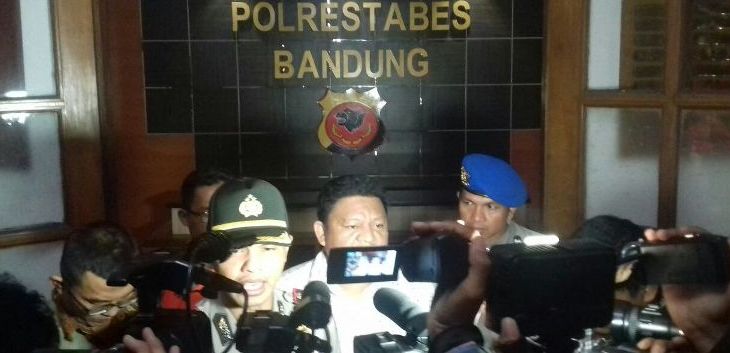 Kapolrestabes Bandung, Kombes Pol Hendro Pandowo. 