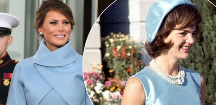 First Lady Of The United States (Flotus) Melania Trump. (Mirror)