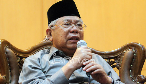 Ketua Umum MUI KH Ma'ruf Amin. Foto: dokumen JPNN.Com

