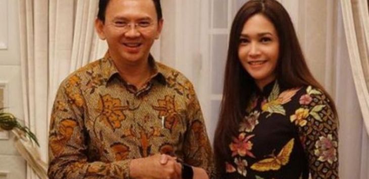 Maia Estianty-Ahok. Foto Instagram