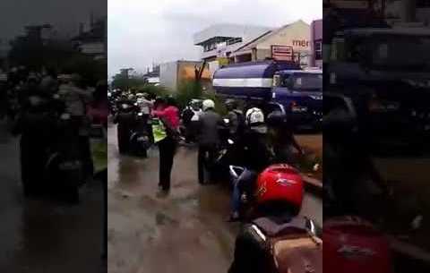 Banjir di kawasan Rancaekek, Kab Bandung. (ist)