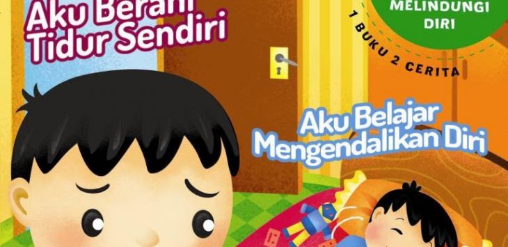 Buku cerita anak “Aku Berani Tidur Sendiri” yang kontroversial.