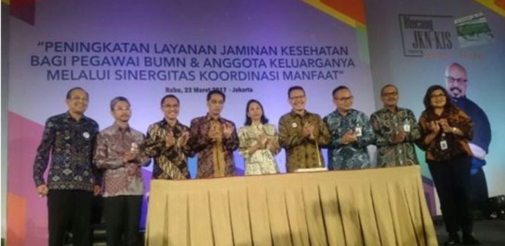 BPJS Kesehatan melakukan kegiatan Bincang JKN-KIS Gathering BUMN, yang turut dihadiri Menteri BUMN RI, Rini Soemarno.