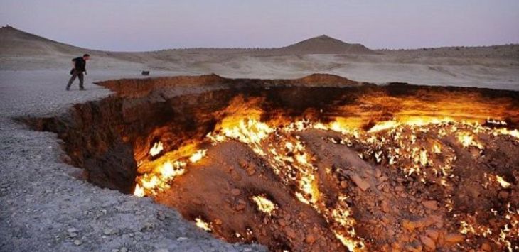 Pintu Neraka di Turkmenistan