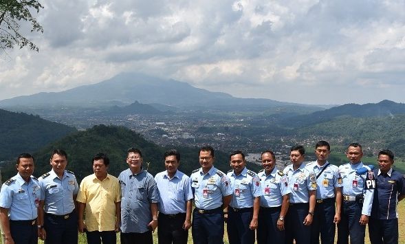 Tinjauan ke lokasi Paralayang Kasau Cup 2017