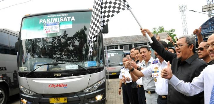 Pemprov Jabar sediakan bus mudik gratis lebaran tahun 2017. (ist)