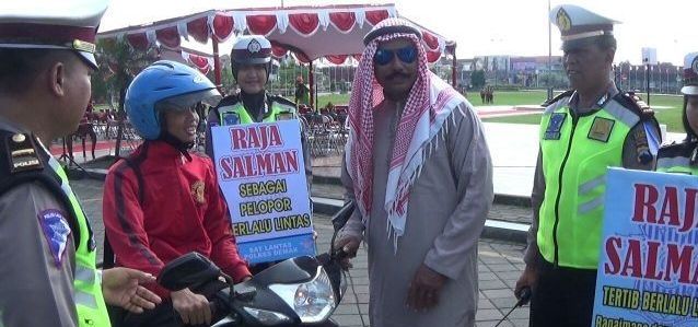 Sosok Raja Salman yang mengikuti Operasi Simpatik. (ist) 