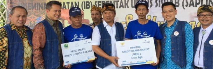 Bank BJB dan Dinas Peternakan Kabupaten Bandung memecahkan rekor MURI