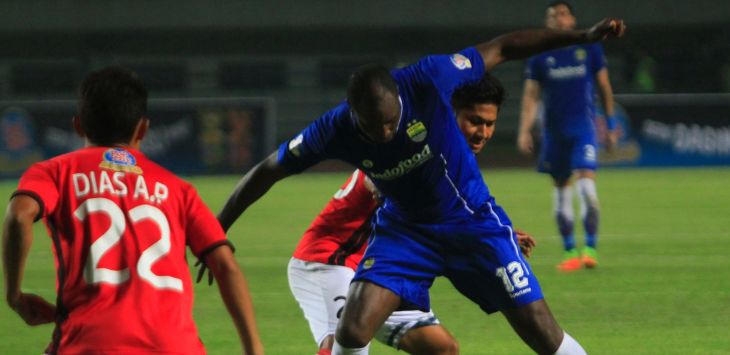 Persib Bandung Vs Bali United. Foto: Riana Setiawan