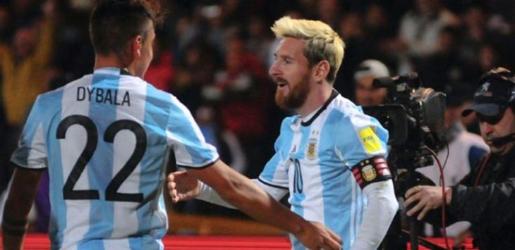 Duet Dybala dan Lionel Messi