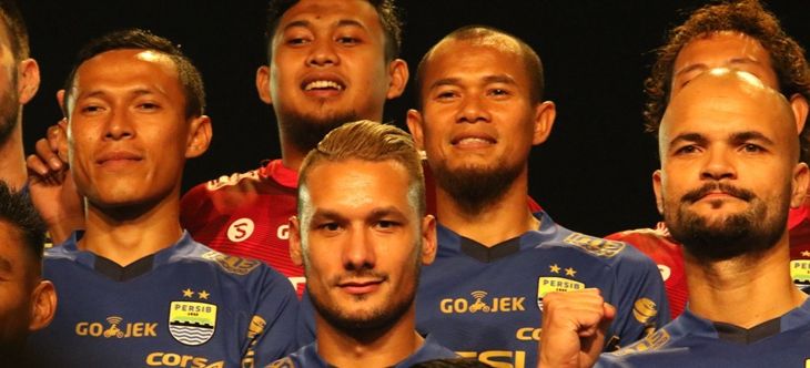 Launching tim Persib Bandung. (Ramdhani)