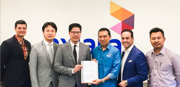 Axiata menjalin kerjasama multi-transponder dengan IPSTAR International Pte Limited (IPSTAR), anak perusahaan Thaicom Public Company Limited (Thaicom) untuk layanan sewa guna usaha dan teleport berdurasi empat tahun. (Istimewa)