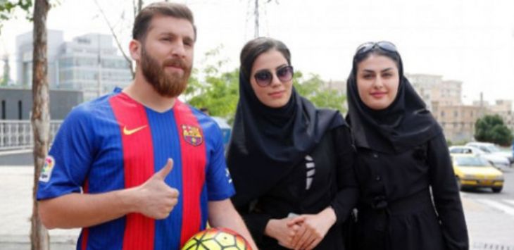 Reza Parastesh, Messi-nya Iran memberikan kebahagiaan buat orang lain. Foto: espn