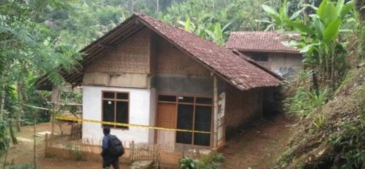 Kediaman rumah Ahmad Syukri di Kampung Ciranji, Desa Sirnagalih, Kecamatan Cipongkor, Kabupaten Bandung Barat. (Rmol Jabar/JawaPos Grup)