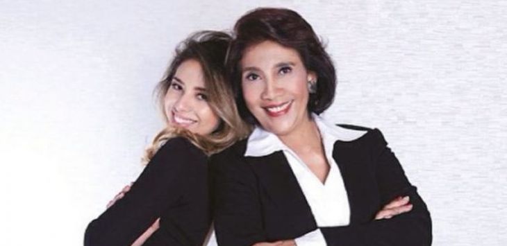 Susi Pudjiastuti dan anaknya Nadine Pascale Kaiser. Foto: Instagram