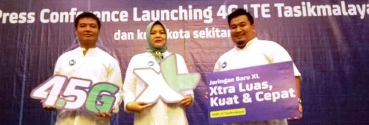 launching XL 4 GLTE Tasikmalaya