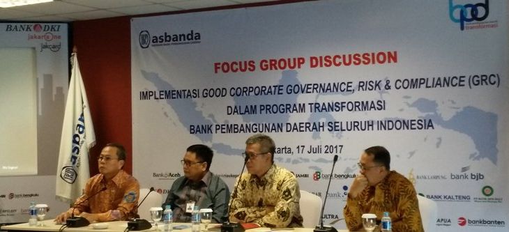 Asosiasi Bank Pembangunan Daerah mengadakan FGD dengan tema Good Corporate Governance, Risk and Compliance