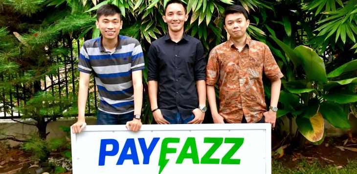 Pendiri payfazz dari kiri ke kanan Ricky Winata, Hendra Kwik dan Jefriyanto

