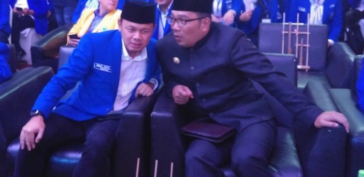 Ridwan Kamil dan Bima Arya 