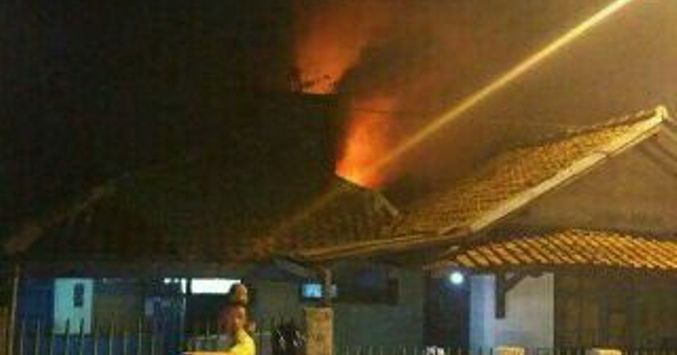 Peristiwa kebakaran terjadi di RT 06 RW 07, Kel Melong, Cimahi Selatan.