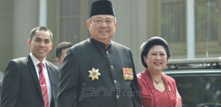 SBY dan Ani Yudhoyono. Foto via JPNN