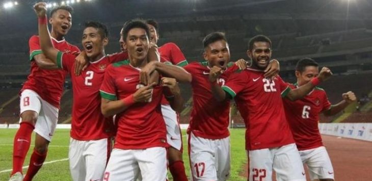 Timnas Indonesia berhasil mengalahkan Timor Leste dengan skor 1-0 (Hendra Eka/Jawapos)
