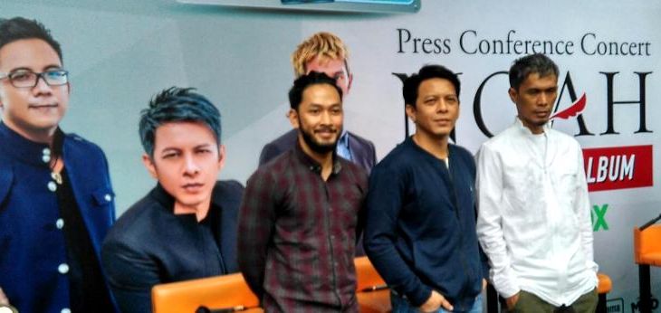 Grup band Noah meluncurkan album baru. Foto: BAHI BINYATILLAH/RADAR BANDUNG