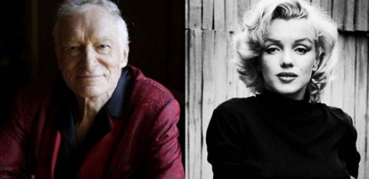 Hugh Hefner dan Marilyn Monroe