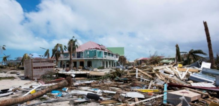 Badai Irma di Florida. Foto: afp