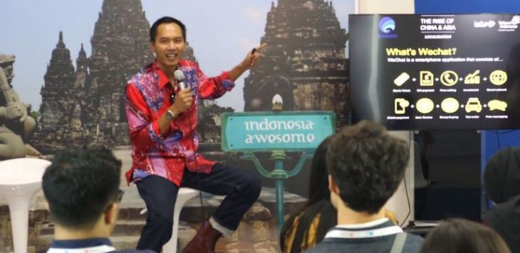 Head of Marketing & International Channel Divisi Digital Service PT Telkom  R. Bayu Hartoko