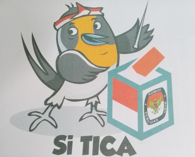 Maskot Pilkada KBB “Si Tica”. Foto: KPU KBB