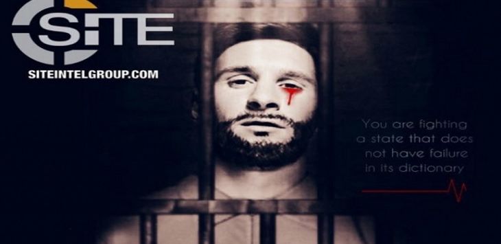 Poster Lionel Messi yang dirilis ISIS