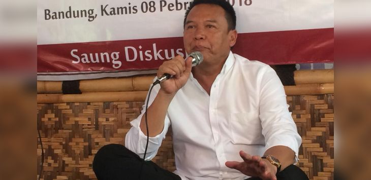 Bakal calon gubernur Jawa Barat, Tubagus Hasanuddin atau Kang Hasan