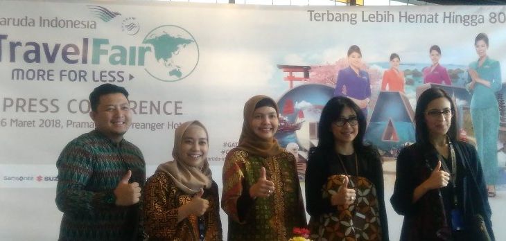 'Garuda Indonesia Travel Fair 2018' (Nur Fidhiah Shabrina, Radar Bandung) 