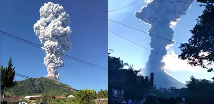 gunung merapi meletus lagi