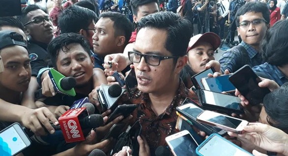Jurubicara KPK Febri Diansyah. Foto via RMOL

